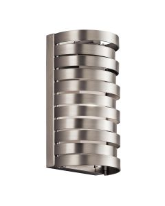 1 Light Wall Light - Brushed Nickel