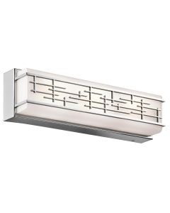 Medium LED Wall Light - Polished Chrome