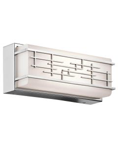 Small LED Wall Light - Polished Chrome