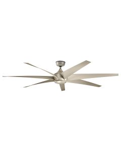 80in / 203cm Fan - Antique Satin Silver