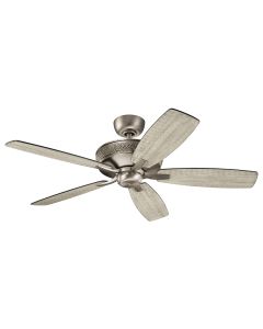 52in / 132cm Fan - Burnished Antique Pewter