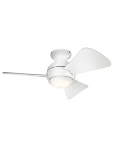 34in / 86cm Fan - Matte White