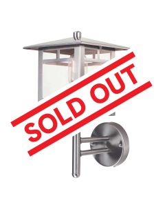 1 Light Wall Lantern - Stainless Steel