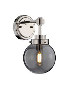 1 Light Wall Light - Polished Nickel