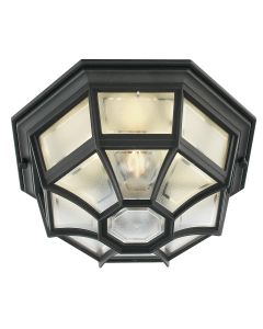 1 Light Ceiling Light - Black