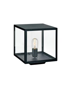 1 Light Pedestal - Black