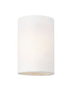 Ivory Linen. A Tall Drum Clip Shade