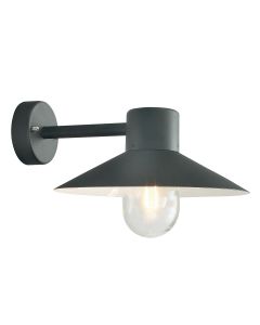 1 Light Wall Lantern - Black