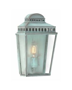 1 Light Wall Lantern - Verdigris