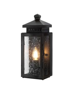 1 Light Wall Lantern - Dark Brown