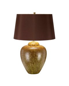 1 Light Table Lamp - Green / Brown