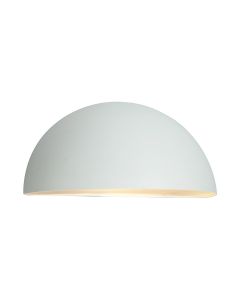 1 Light Wall Lantern - White