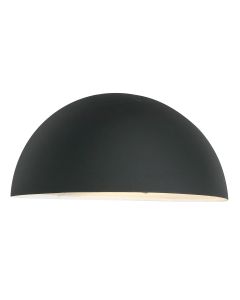 1 Light Large Wall Lantern - Black
