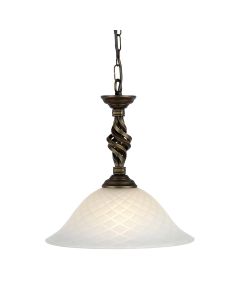 1 Light Pendant - Black / Gold