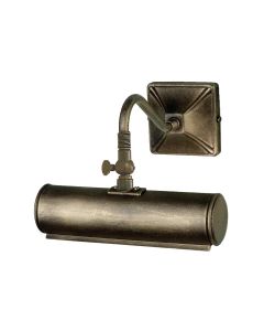 1 Light Small Picture Light - Black / Gold