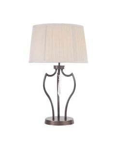 1 Light Table Lamp - Dark Bronze