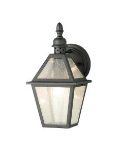 1 Light Wall Lantern - Grey Black