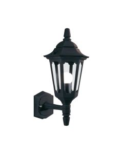 1 Light Chain Lantern - Black
