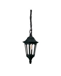 1 Light Mini Chain Lantern - Black