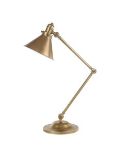 1 Light Table Lamp - Aged Brass