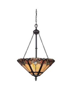 3 Light Pendant - Grey Bronze