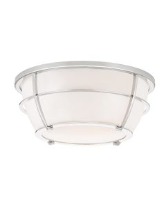 2 Light Flush - Polished Chrome