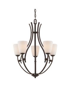 5 Light Chandelier - Oil Rubbed Bronze