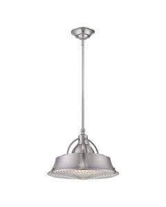 2 Light Pendant In Brushed Nickel - Brushed Nickel