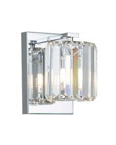 1 Light Wall Light - Polished Chrome