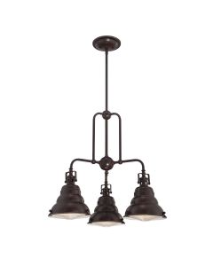3 Light Chandelier - Oil Rubbed Bronze