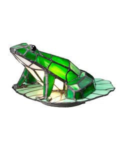 Frog Tiffany Style Lamp - Grey Bronze