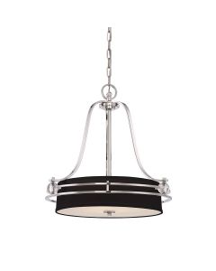 4 Light Pendant - Polished Nickel