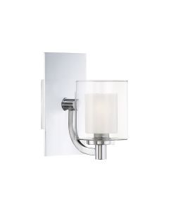 1 Light Wall Light - Polished Chrome