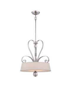 4 Light Pendant - Imperial Silver - Polished Nickel