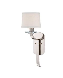1 Light Wall Light - Polished Nickel