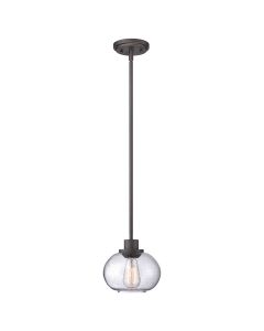 1 Light Pendant - Dark Brown