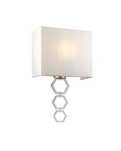 Medium 1 Light Wall Light - Polished Chrome