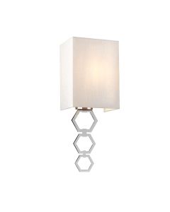 Small 1 Light Wall Light - Polished Chrome
