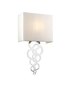 Medium 1 Light Wall Light - Polished Chrome