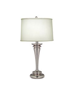 1 Light Table Lamp - Polished Nickel