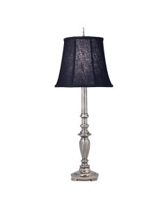 1 Light Table Lamp - Antique Nickel