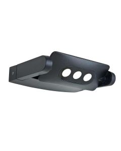 3 Light Wall Light - Graphite