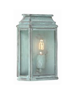 1 Light Wall Lantern - Verdigris