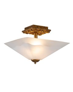 2 lt Flush - Distressed Gold