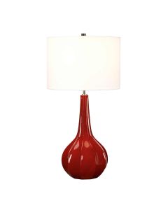 1 Light Table Lamp - Red