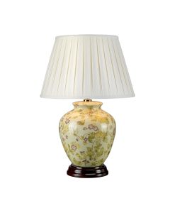 1 Light Table Lamp - Yellow And Purple