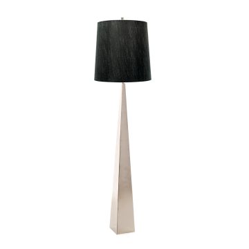 1 Light Floor Lamp - Polished Nickel