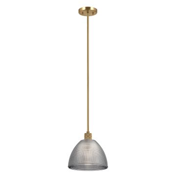 1 Lt Duo-Mount Pendant - Painted Natural Brass