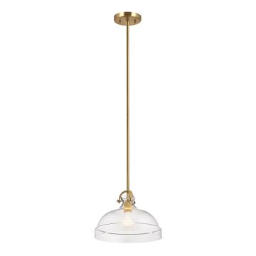 1 Lt Duo-Mount Pendant - Painted Natural Brass