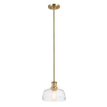 1 Lt Duo-Mount Pendant - Painted Natural Brass